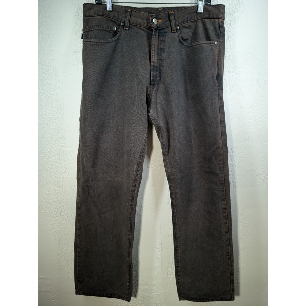 Zegna Sport Jeans Men's Sz 34 Brown Classic Fit